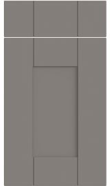 bella warwick supermatt dust grey kitchen door