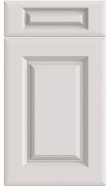 bella york supermatt light grey kitchen door