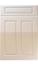 unique benwick high gloss cashmere kitchen door