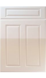 unique benwick high gloss cream kitchen door