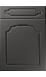 unique chedburgh super matt graphite kitchen door