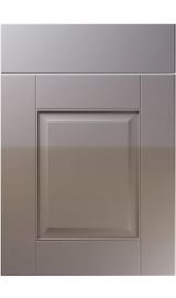 unique coniston high gloss dust grey kitchen door
