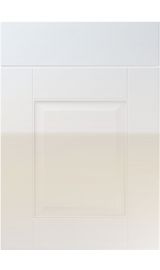 unique coniston high gloss grey kitchen door