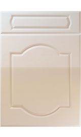 unique denham high gloss cashmere kitchen door