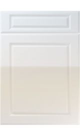 unique fenwick high gloss grey kitchen door