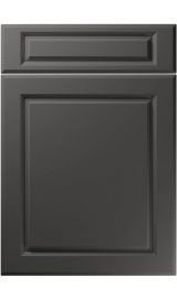 unique fenwick super matt graphite kitchen door
