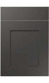 unique johnson super matt graphite kitchen door
