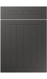 unique juliette super matt graphite kitchen door