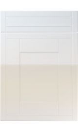 unique keswick high gloss grey kitchen door