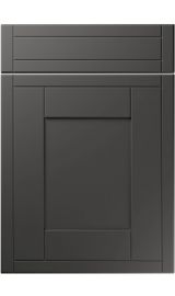 unique keswick super matt graphite kitchen door