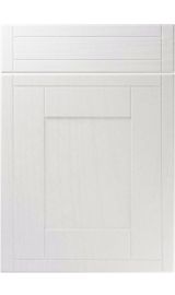 unique keswick super white ash kitchen door