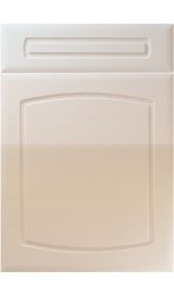 unique madrid high gloss cashmere kitchen door