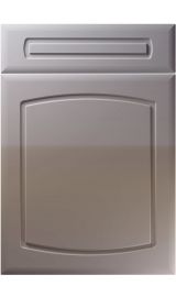 unique madrid high gloss dust grey kitchen door