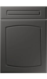 unique madrid super matt graphite kitchen door