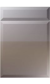 unique milano high gloss dust grey kitchen door