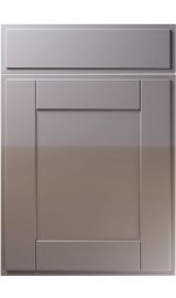 unique new england high gloss dust grey kitchen door