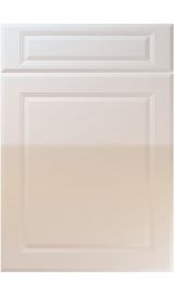 unique new fenland high gloss cream kitchen door