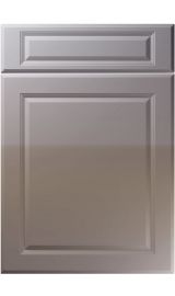 unique new fenland high gloss dust grey kitchen door