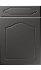 unique new sudbury super matt graphite kitchen door