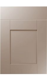unique shaker super matt stone grey kitchen door