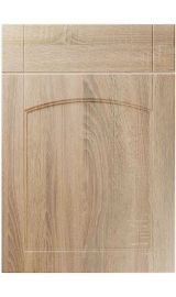 unique sutton sonoma oak kitchen door