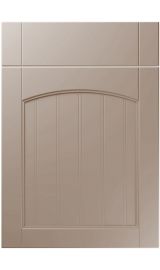 unique sutton super matt stone grey kitchen door
