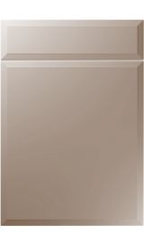 unique verona super matt stone grey kitchen door