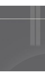 unique vienna high gloss onyx grey kitchen door