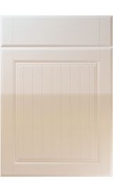 unique willingdale high gloss cashmere kitchen door
