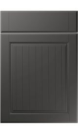 unique willingdale super matt graphite kitchen door