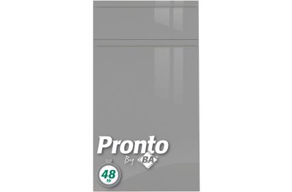 Pronto Jayline Supergloss Dust Grey kitchen door