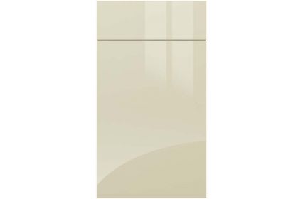 Gravity Ultragloss Cream kitchen door