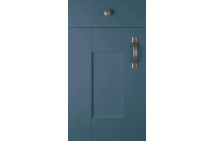 Pronto Wilton Oakgrain Azure Blue kitchen door