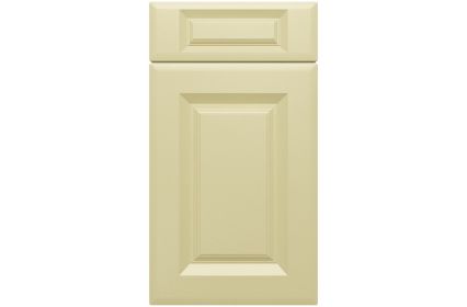 Bella York Supermatt White kitchen door