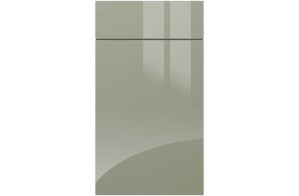 Zurfiz Ultragloss Metallic Blue kitchen door