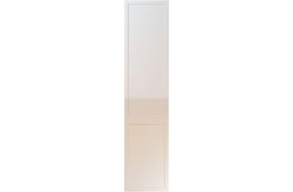Unique Balmoral High Gloss Cream bedroom door