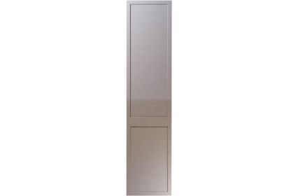 Unique Balmoral High Gloss Dust Grey bedroom door