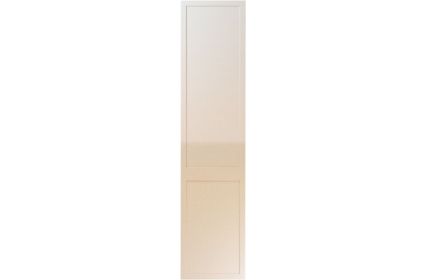 Unique Balmoral High Gloss Sand Beige bedroom door