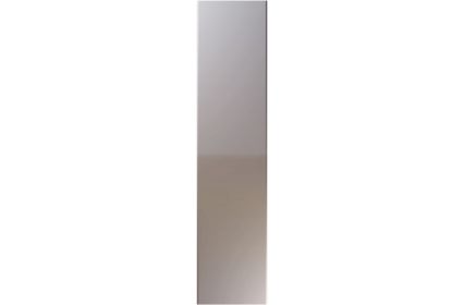 Unique Brecon High Gloss Dust Grey bedroom door