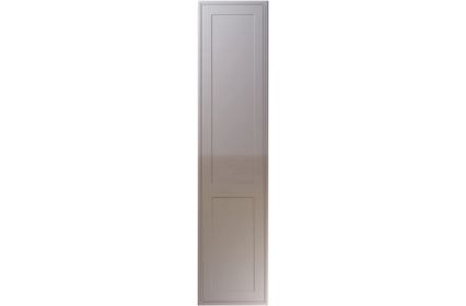 Unique Bridgewater High Gloss Dust Grey bedroom door