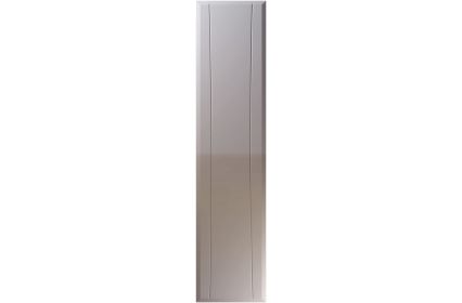 Unique Chardonnay High Gloss Dust Grey bedroom door