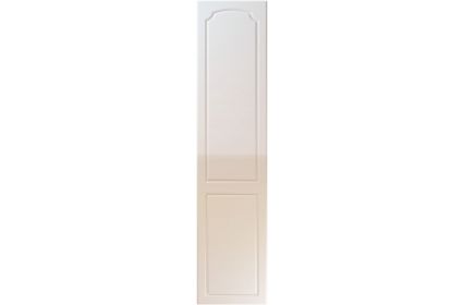 Unique Chedburgh High Gloss Cream bedroom door