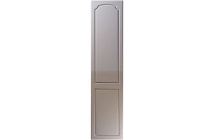 Unique Chedburgh High Gloss Dust Grey bedroom door