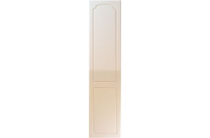 Unique Chedburgh High Gloss Sand Beige bedroom door