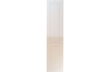 Unique Coniston High Gloss Cream bedroom door