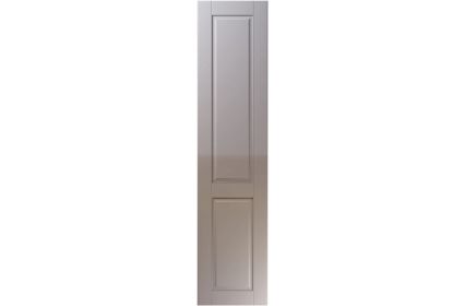 Unique Coniston High Gloss Dust Grey bedroom door