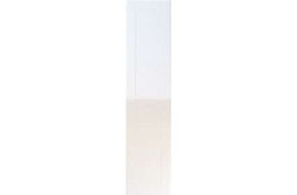 Unique Denver High Gloss White bedroom door
