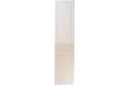 Unique Fenwick High Gloss Cream bedroom door