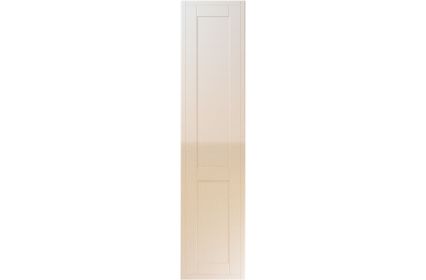 Unique Keswick High Gloss Sand Beige bedroom door