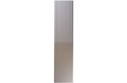 Unique Linea High Gloss Dust Grey bedroom door